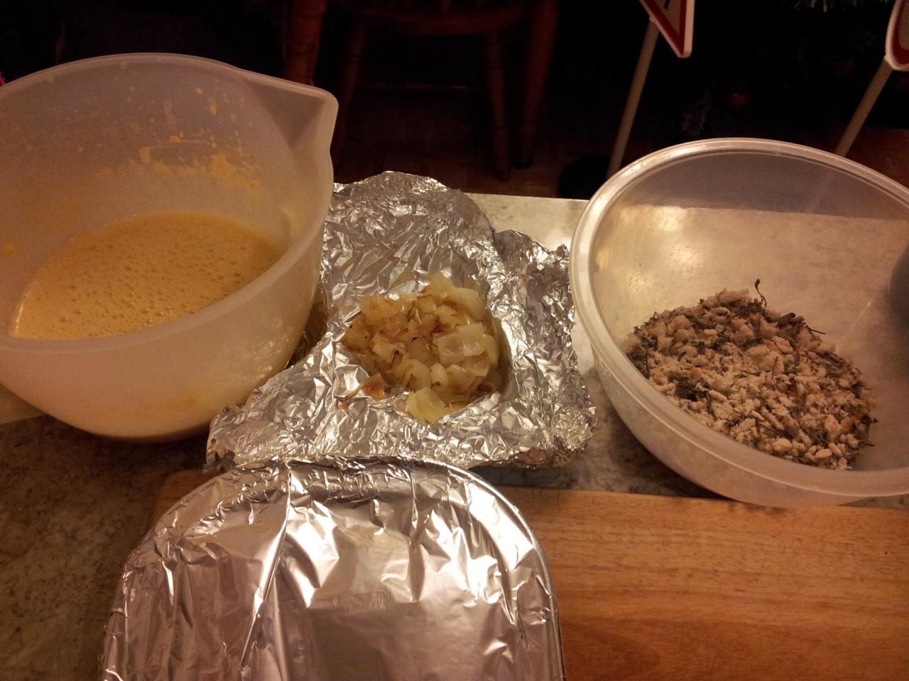 Our Grav-mass experimental cooking ingredients